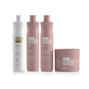 Combo Escova Progressiva Fashion Gold 500g + Protect Poo 500g
