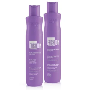 Kit Shampoo e Condicionador Antiqueda 100Tímetros - Fashion Gold