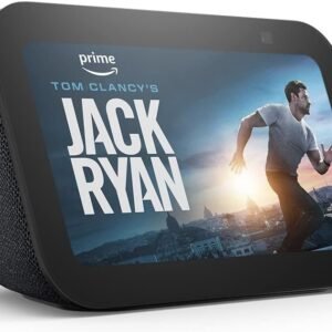 Novo Echo Show 5 (3ª geração - 2023) | Smart display com Alexa, graves 2x mais potentes e som mais nítido | Cor Preta