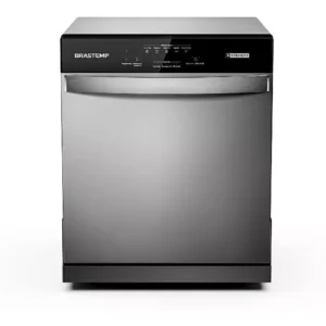 Lava-louças 8 Serviços Blf08bs Prateada Brastemp Cor Prateado